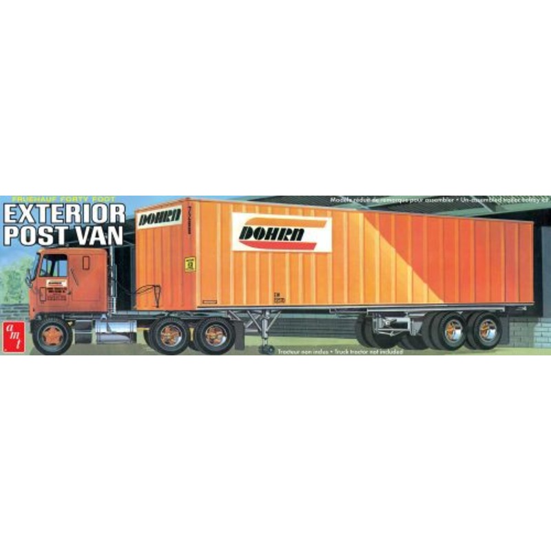 1/25 Fruehauf 40′ Post Trailer