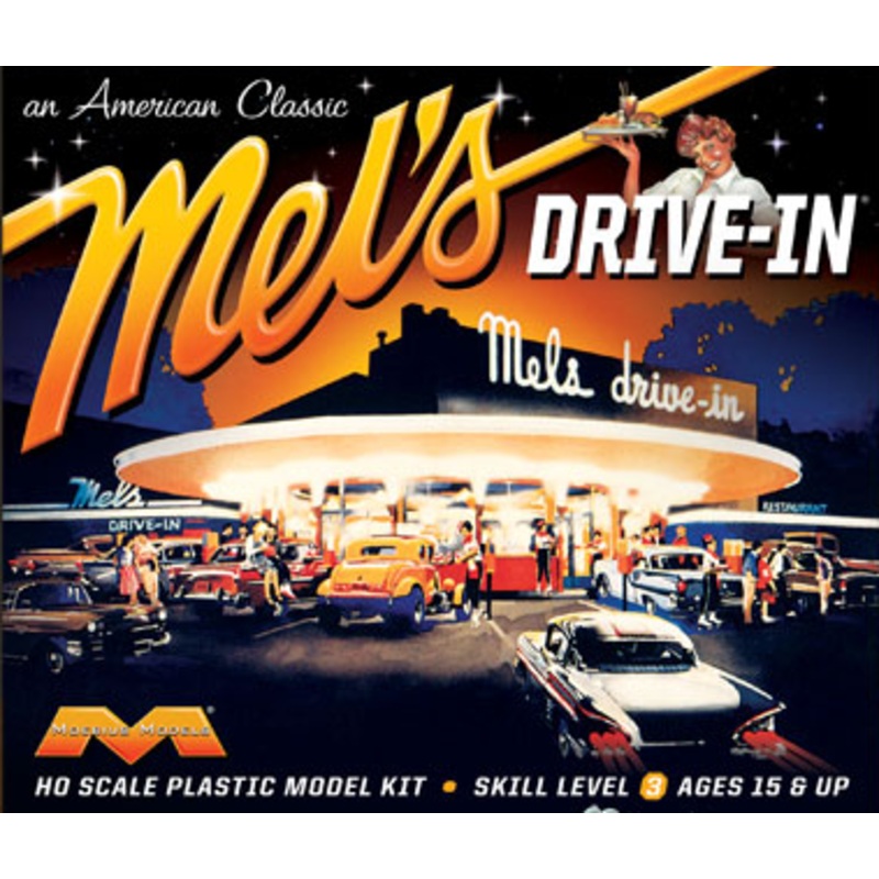 1/87 Mel’s Drive in (HO Scale)