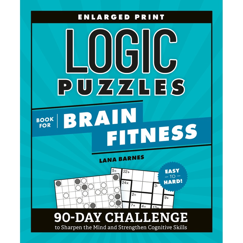 Logic Puzzles Book for Brain Fitness