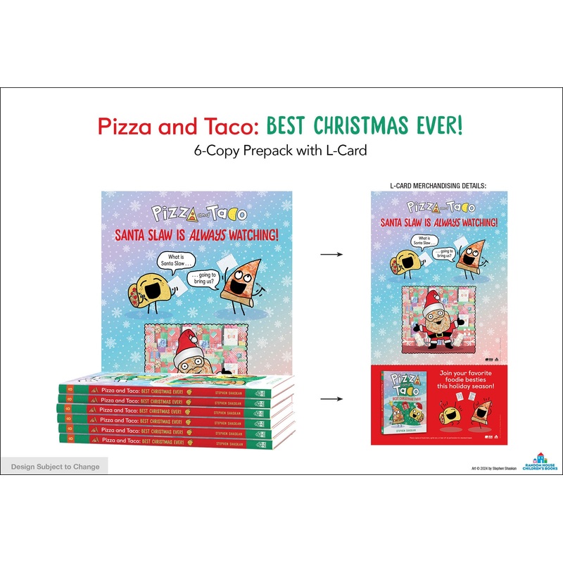 Pizza & Taco: Best Christmas Ever! 6-Copy Prepack with L-Card