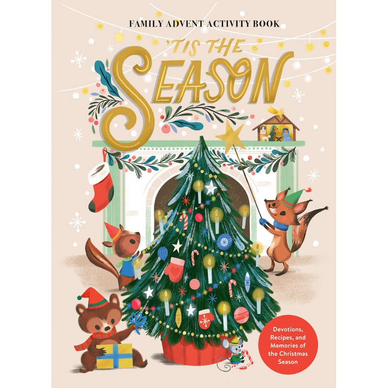‘Tis the Season Family Advent Activity Book | Hardcover