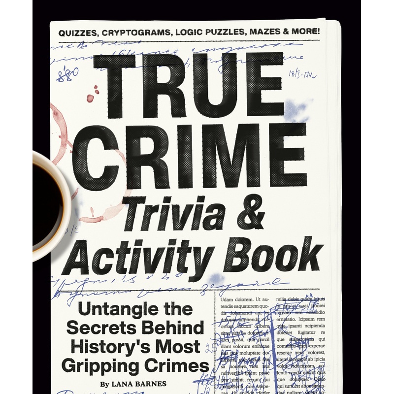 True Crime Trivia & Activity Book