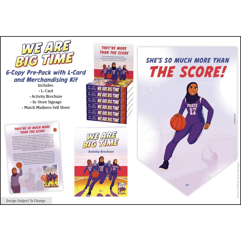 We Are Big Time 6-Copy Pre-Pack with L-Card and Merchandising Kit