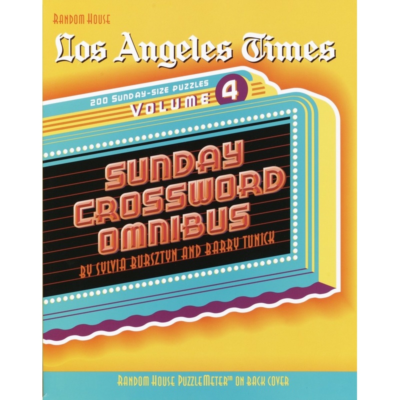 Los Angeles Times Sunday Crossword Omnibus, Volume 4