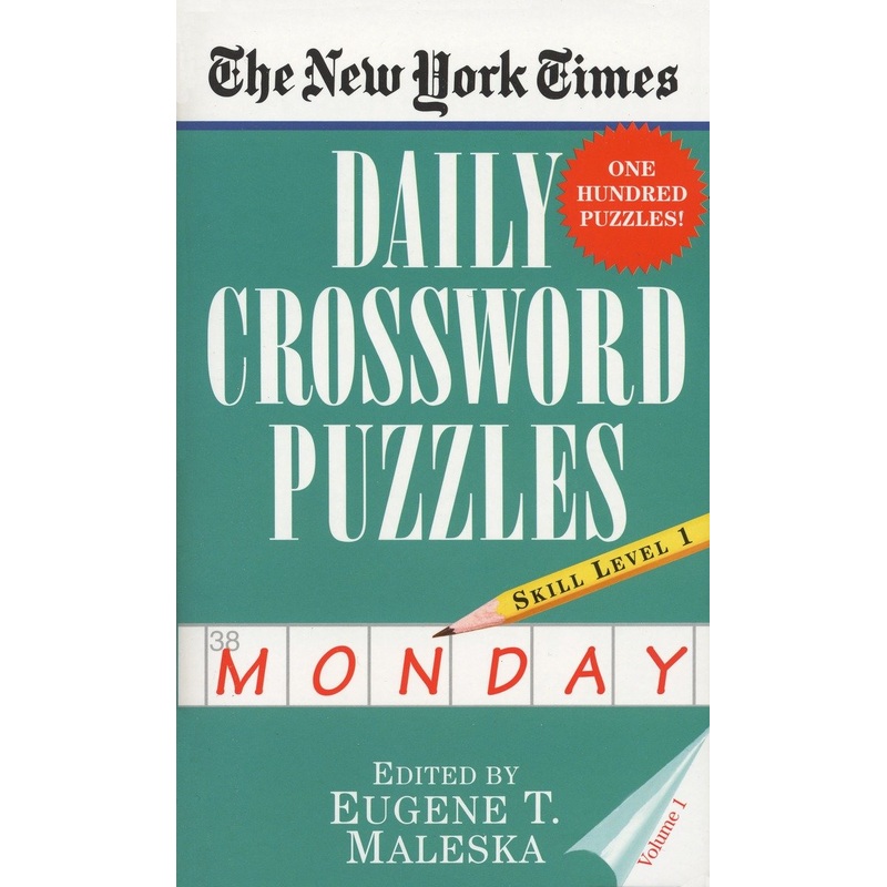 The New York Times Daily Crossword Puzzles (Monday), Volume I