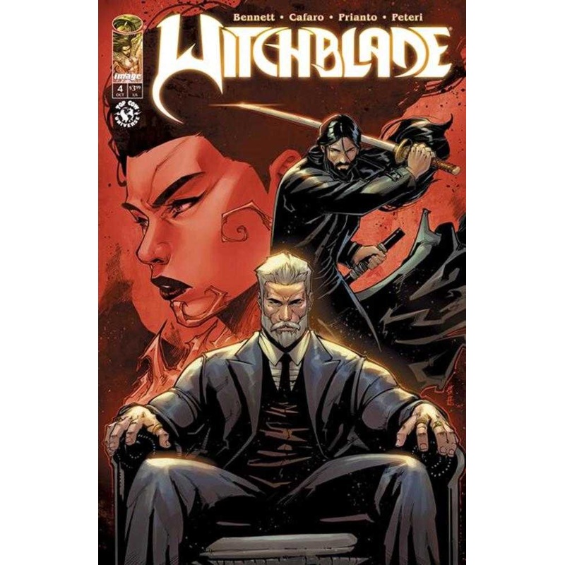 Witchblade #4 (2024) Cover A Giuseppe Cafaro & Arif Prianto
