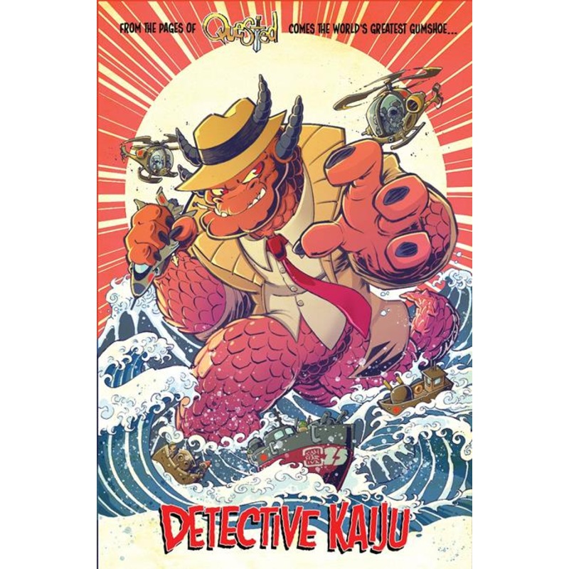 Detective Kaiju #1 (of 4)  D Jon Sommariva Var