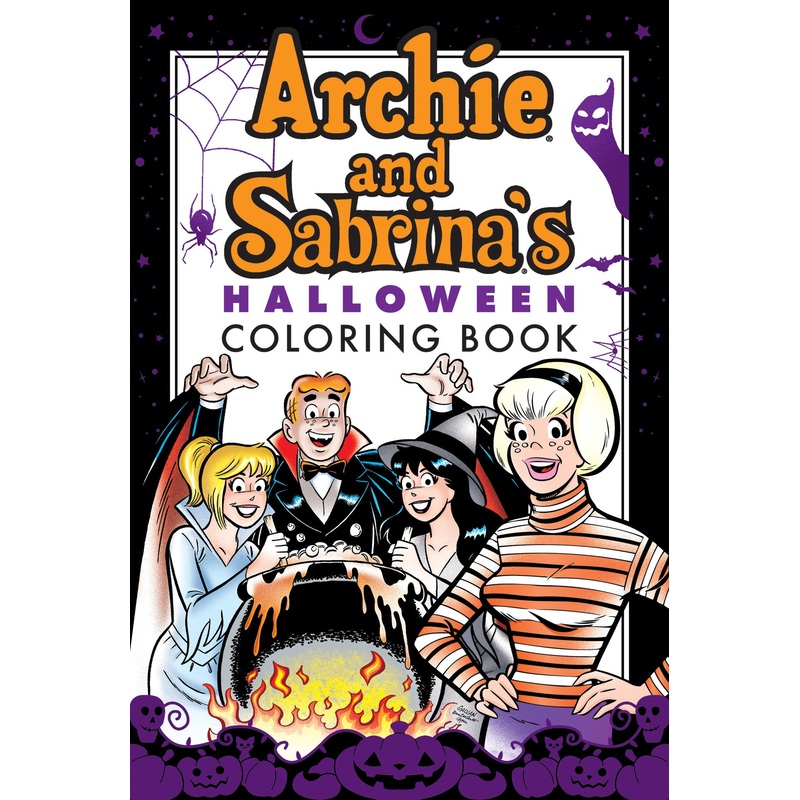 Archie & Sabrina’s Halloween Coloring Book