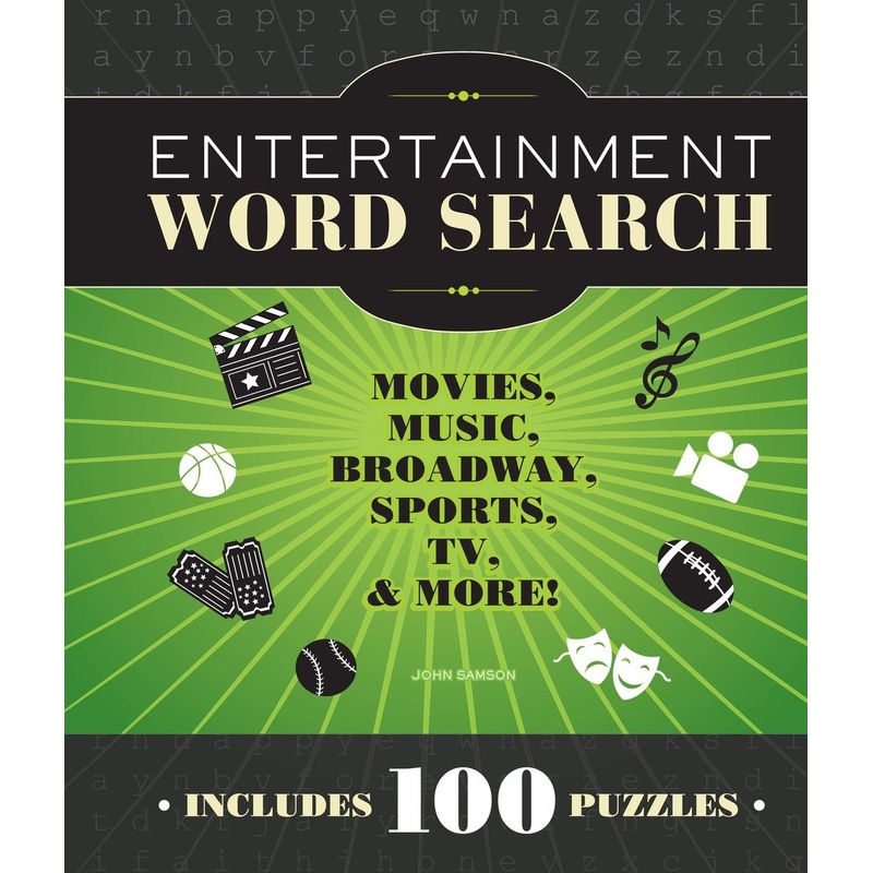 Entertainment Word Search