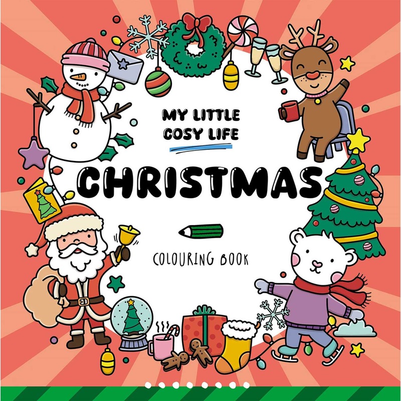 My Little Cosy Life Christmas Colouring Book