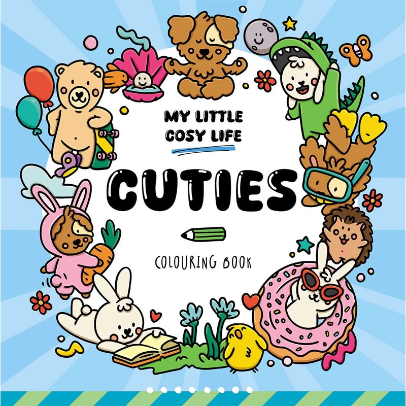 My Little Cosy Life Cuties Colouring Book