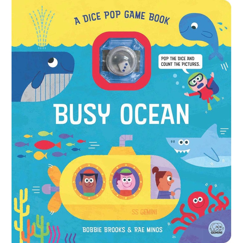 Pop and Find: Busy Ocean A Dice Pop Game Book