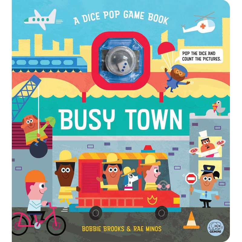 Pop and Find: Busy Town A Dice Pop Game Book