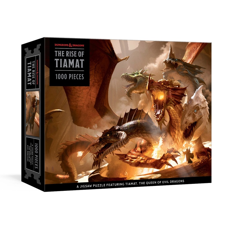 The Rise of Tiamat Dragon Puzzle (Dungeons & Dragons)