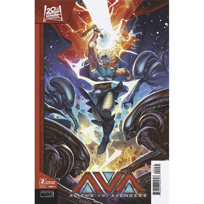 ALIENS VS. AVENGERS #2 MATEUS MANHANINI VARIANT