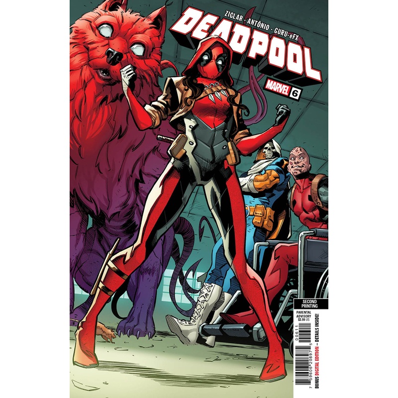DEADPOOL #6 ROGE ANTONIO 2ND PRINTING VARIANT