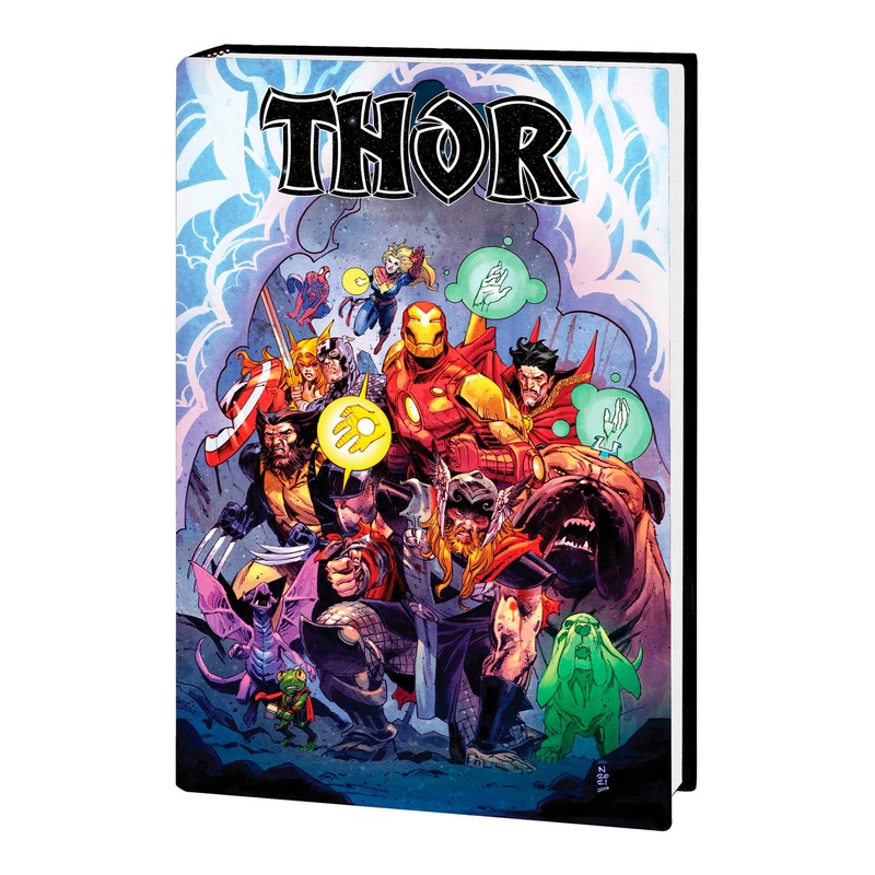 THOR BY CATES & KLEIN OMNIBUS NIC KLEIN THOR TEAM-UP COVER [DM ONLY] | Hardcover