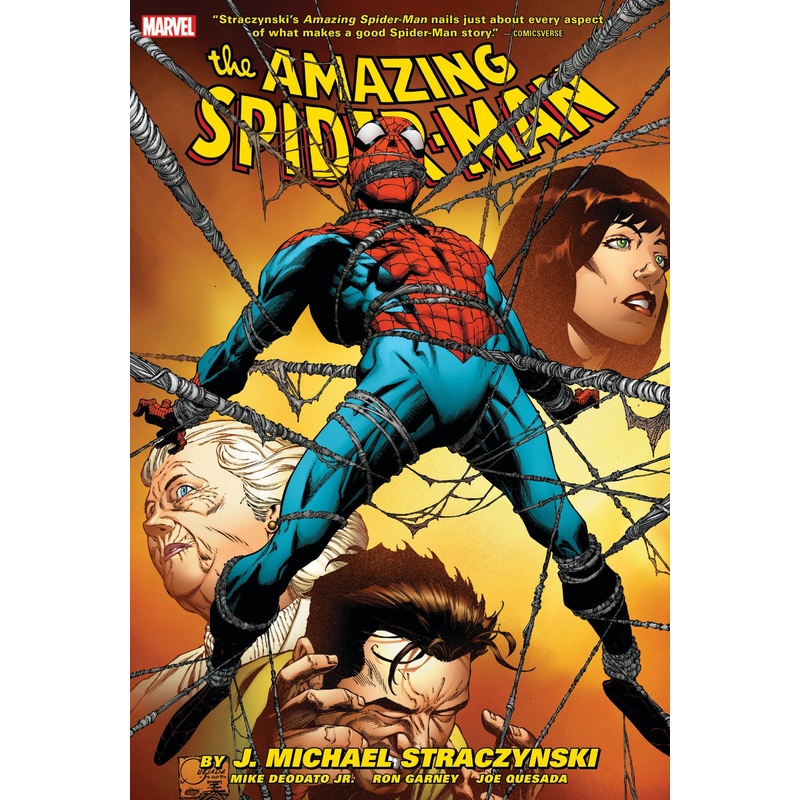 AMAZING SPIDER-MAN BY J. MICHAEL STRACZYNSKI OMNIBUS VOL. 2 QUESADA COVER [DM ONLY] | Hardcover