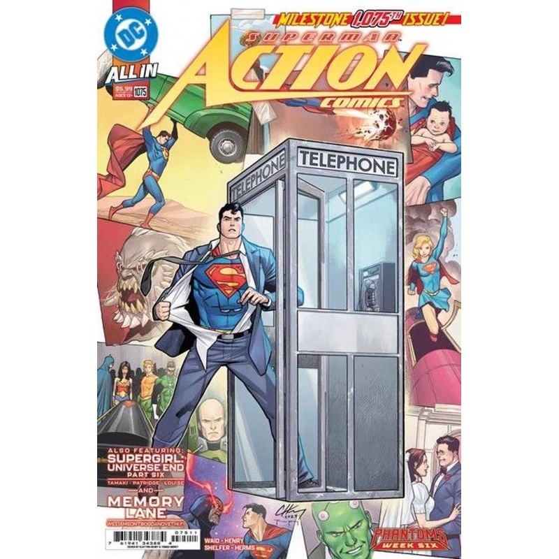 Action Comics #1075 Cover A Clayton Henry