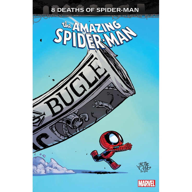 AMAZING SPIDER-MAN #61 SKOTTIE YOUNG 8 DEATHS OF SPIDER-MAN VARIANT