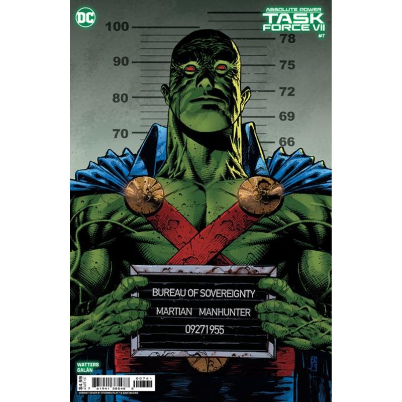 Absolute Power Task Force Vii #7 (of 7)  D Stephen Platt Card Stock Var