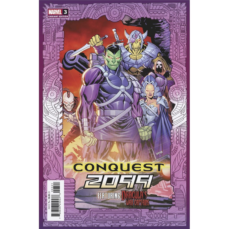CONQUEST 2099 #3 KEN LASHLEY FRAME VARIANT
