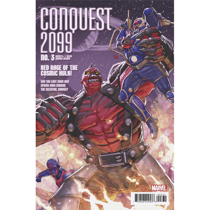 CONQUEST 2099 #3 PETE WOODS VARIANT