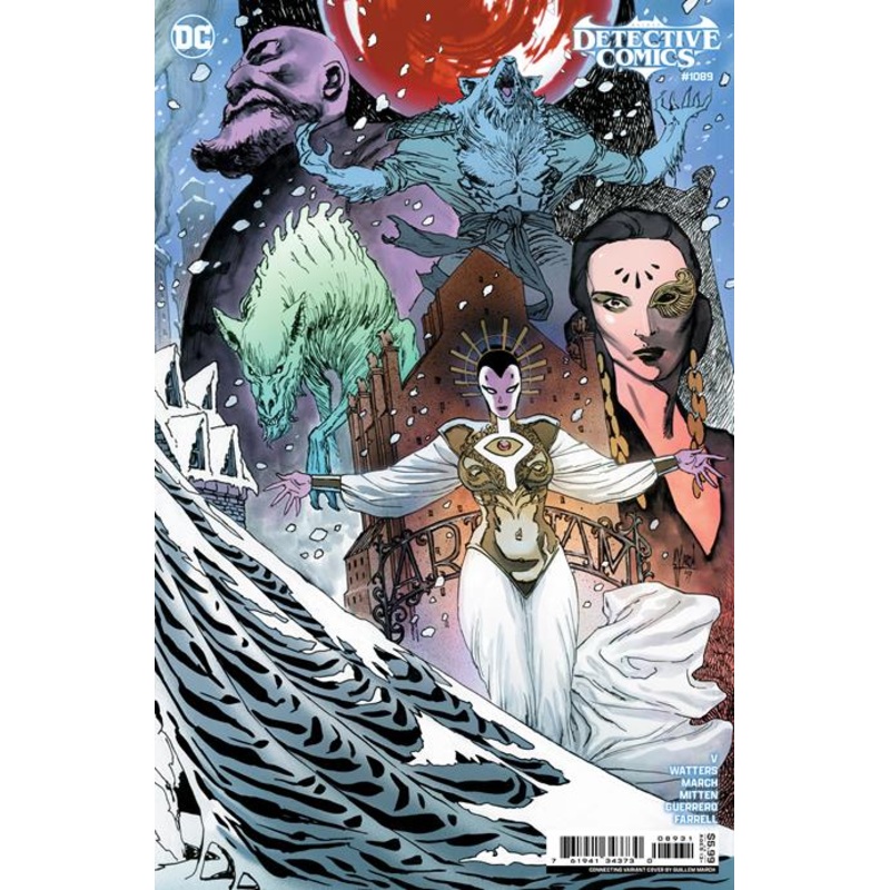Detective Comics #1089  C Guillem March Connecting Card Stock Var