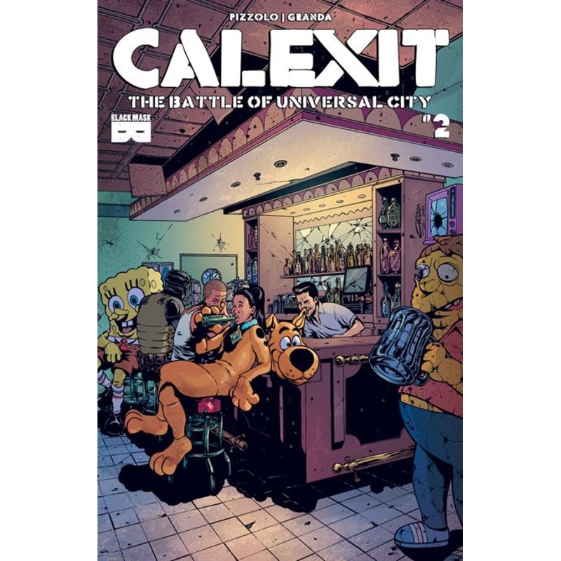 Calexit The Battle Of Universal City #2 (of 3)  A C Granda