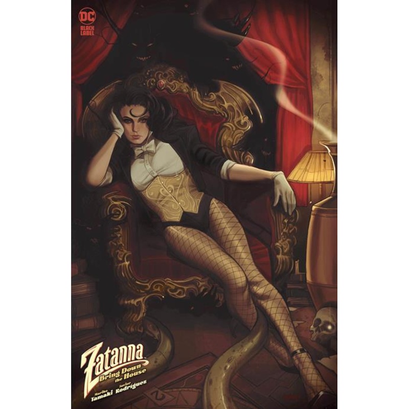 Zatanna Bring Down The House #4 (of 5)  C Joshua Sway Swaby Var