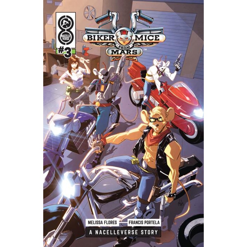 Biker Mice From Mars #3 (of 3)  B Marco Renna & Andrew Dalhouse Var