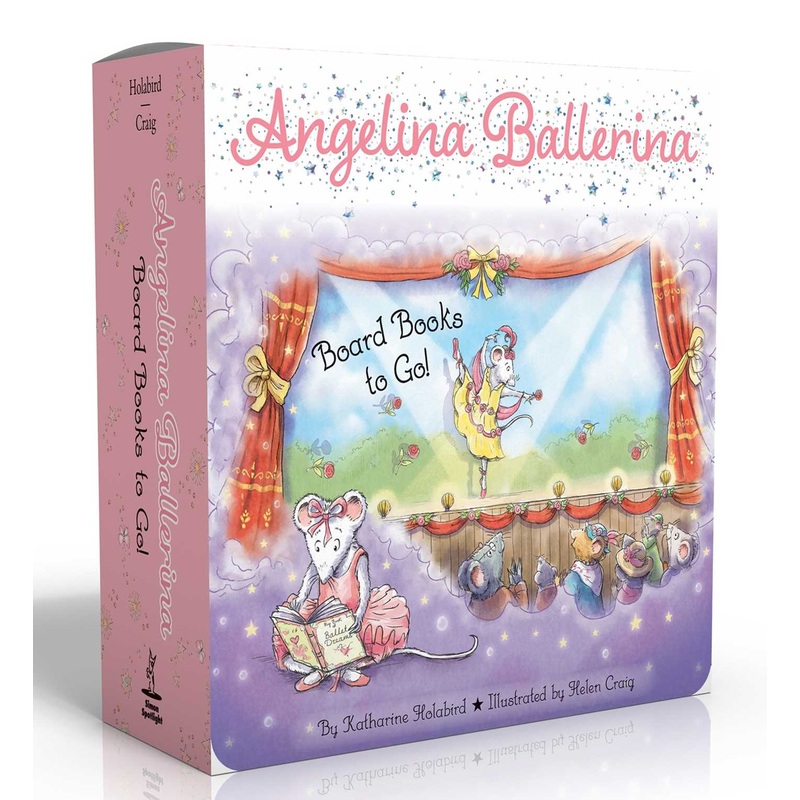 Angelina Ballerina Board Books to Go! (Boxed Set) Center Stage; Big Dreams!; Angelina Ballerina by the Sea