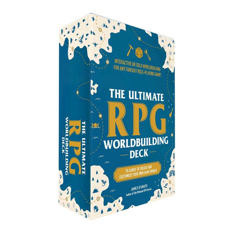 The Ultimate RPG Worldbuilding Deck 75 Cards to Create and Customize Your Own Game World