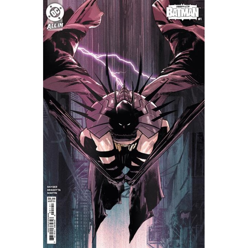 Absolute Batman #1  D Mitch Gerads Card Stock Var