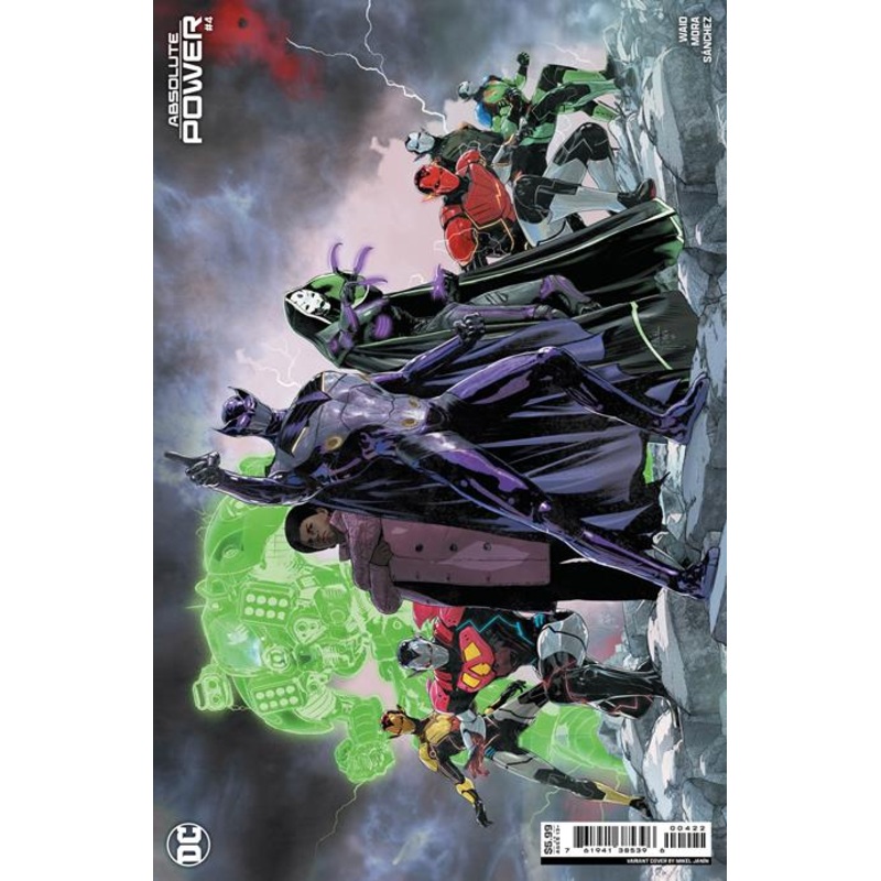 Absolute Power #4 (of 4)  G Mikel Janin Villains Card Stock Var