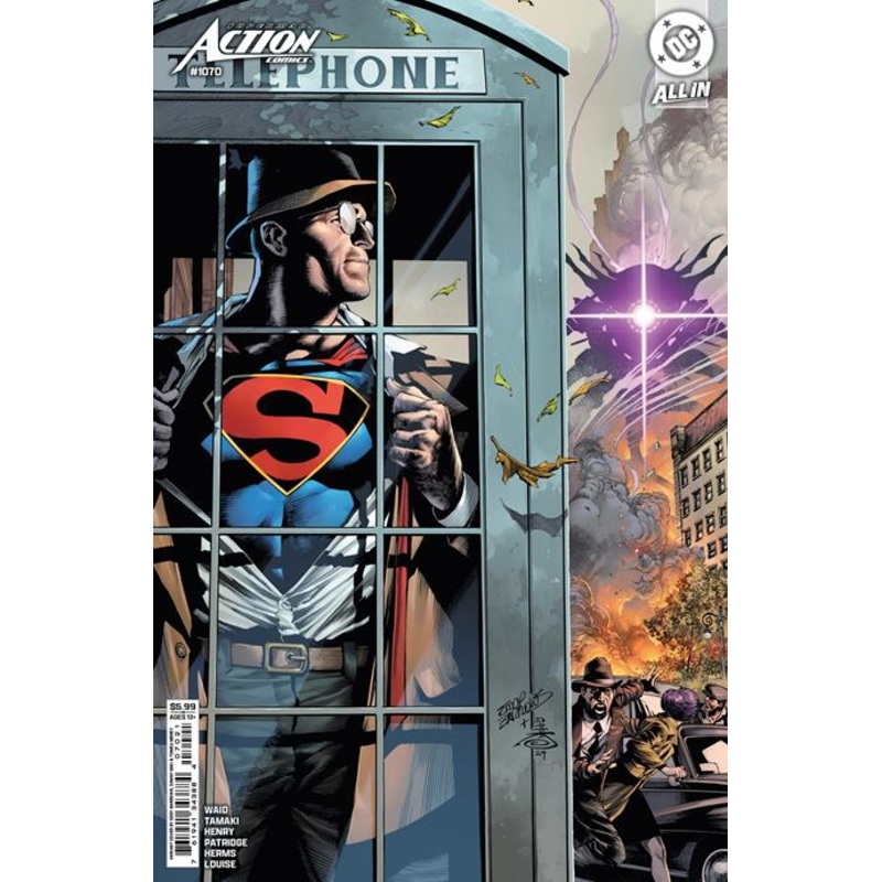 Action Comics #1070  C Eddy Barrows Card Stock Var