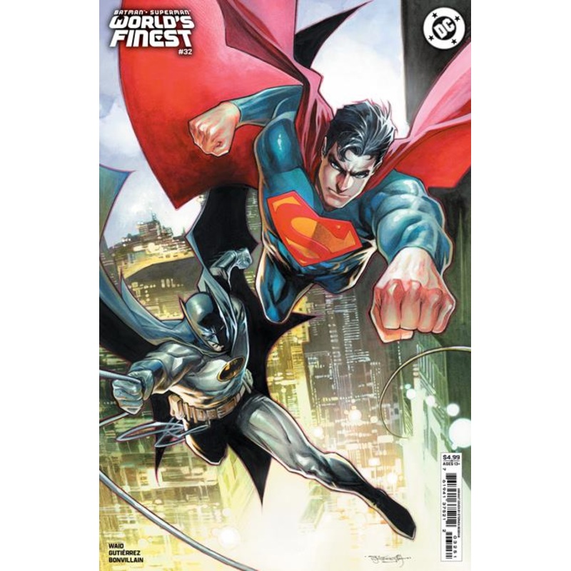 Batman Superman Worlds Finest #32  B Stephen Segovia Card Stock Var