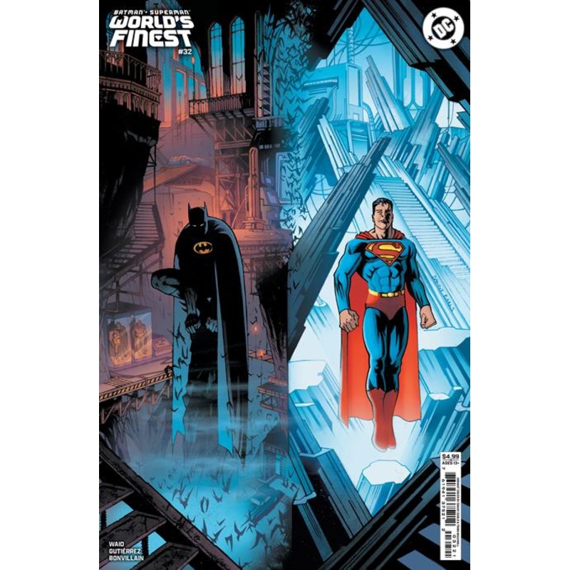 Batman Superman Worlds Finest #32  C Danny Earls Card Stock Var