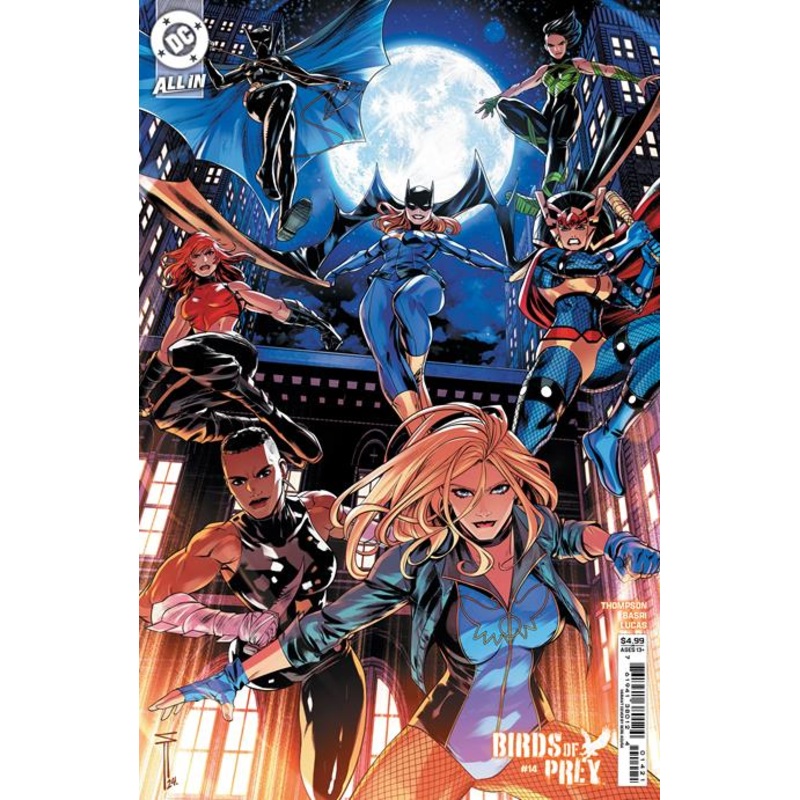 Birds Of Prey #14  C Serg Acuna Card Stock Var