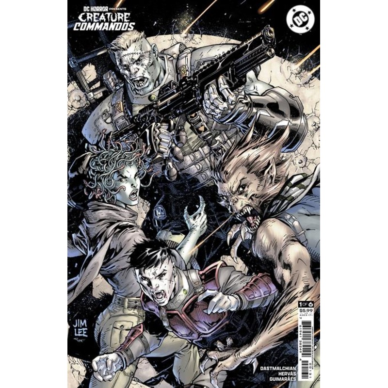 Dc Horror Presents Creature Commandos #1 (of 6)  C Jim Lee Card Stock Var