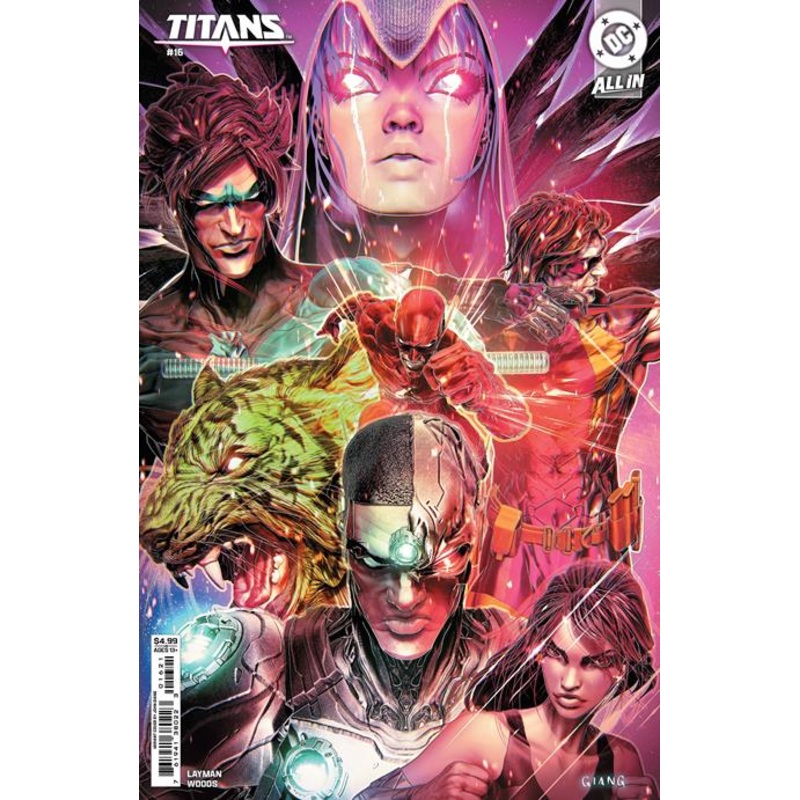 Titans #16  C John Giang Card Stock Var