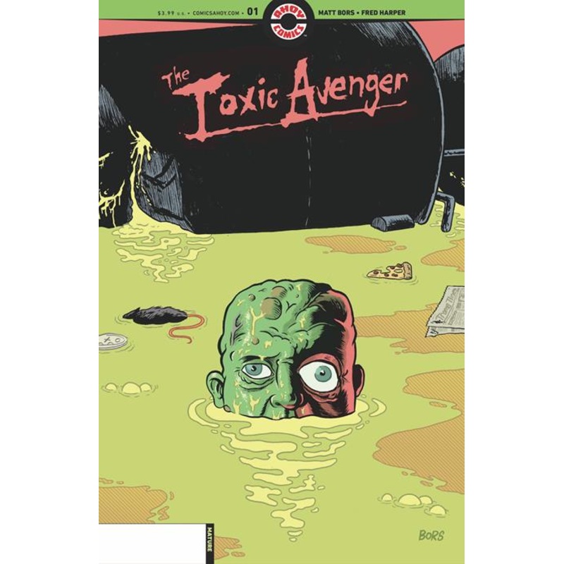 Toxic Avenger #1 (of 5)  B 3 Copy Matt Bors Unlock Var
