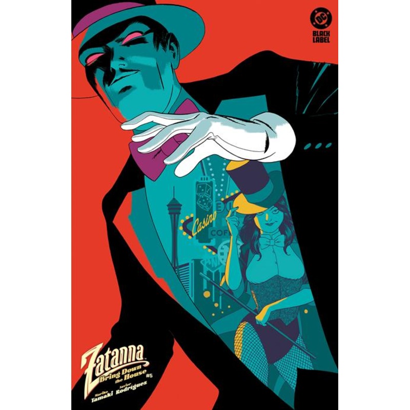 Zatanna Bring Down The House #5 (of 5)  B Marcos Martin Var