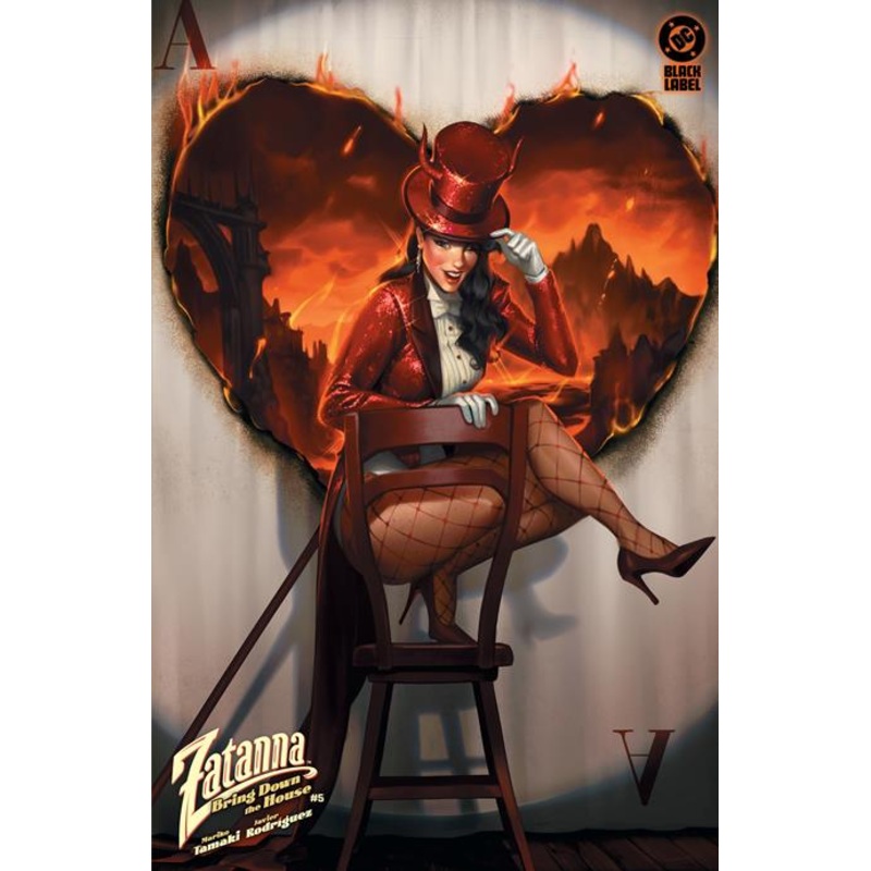 Zatanna Bring Down The House #5 (of 5)  C Oscar Vega Var