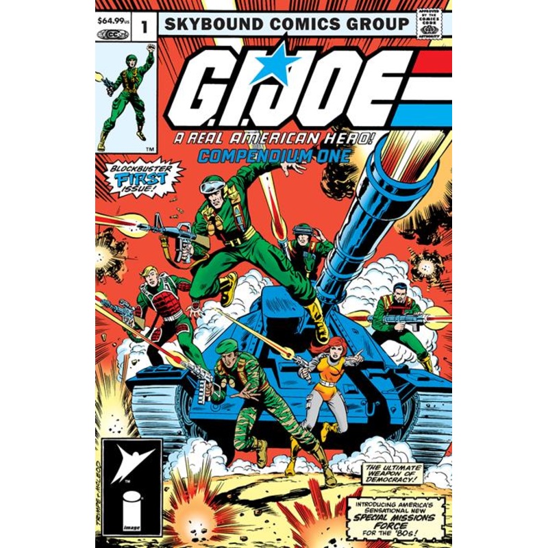 Gi Joe A Real American Hero Compendium  | TPB Book 01 Direct Market Exclusive Herb Trimpe & Bob Mcleod