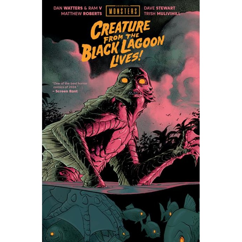 Universal Monsters Creature From The Black Lagoon Lives  | Hardcover Book Market Matthew Roberts & Dave Stewart