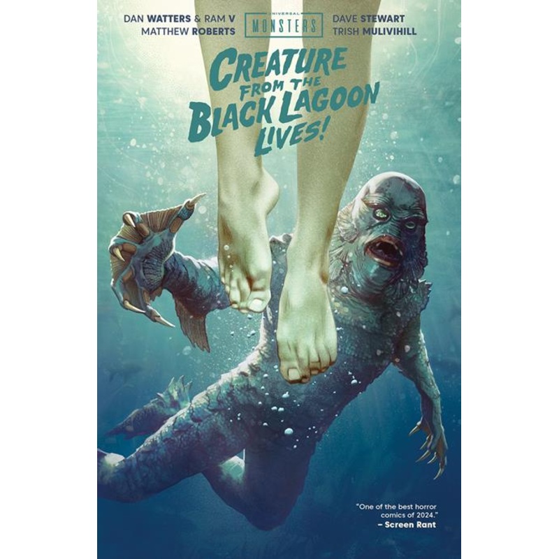 Universal Monsters Creature From The Black Lagoon Lives  | Hardcover Direct Market Exclusive Joshua Middleton