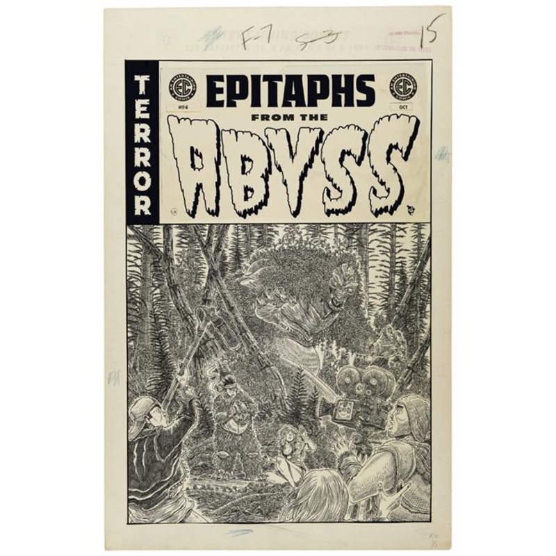 Ec Epitaphs From The Abyss #4 (of 12)  D Inc 1:20 James Stokoe B&w Artist Edition Var