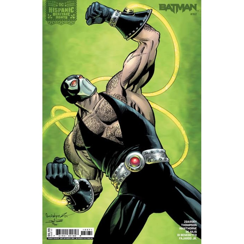 Batman #152  E Jose Luis Garcia-lopez & Joe Prado Hispanic Heritage Month Card Stock Var (absolute Power)