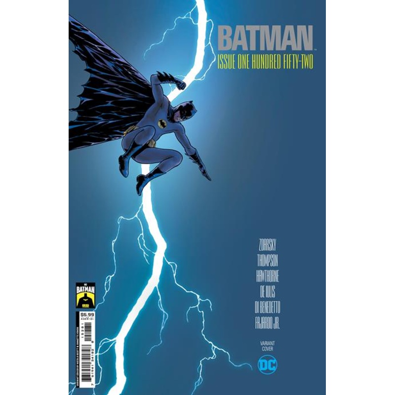 Batman #152  F Nicola Scott Batman 85th Anniversary Card Stock Var (absolute Power)